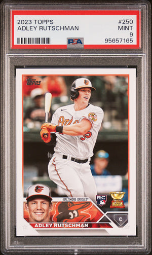 2023 Topps #250 Adley Rutschman PSA 9