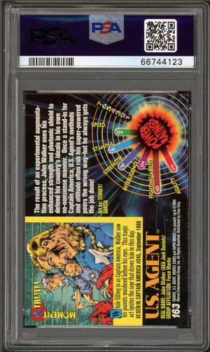 1994 Marvel Universe #163 U.S Agent PSA 9