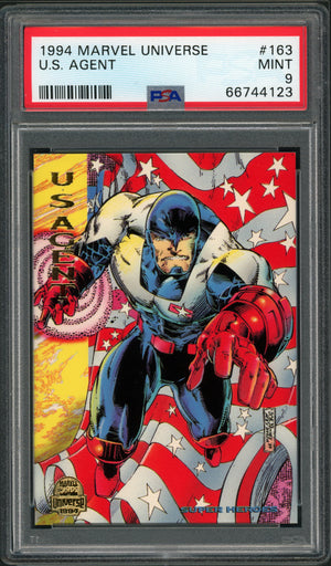 1994 Marvel Universe #163 U.S Agent PSA 9