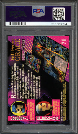 1994 Marvel Universe #71 Electra and Daredevil PSA 9