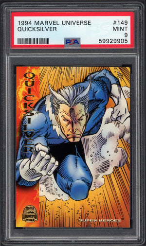 1994 Marvel Universe #149 Quicksilver PSA 9