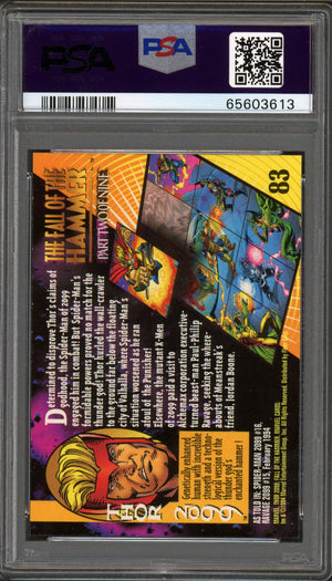 1993 Marvel Universe #83 Thor 2099 PSA 9