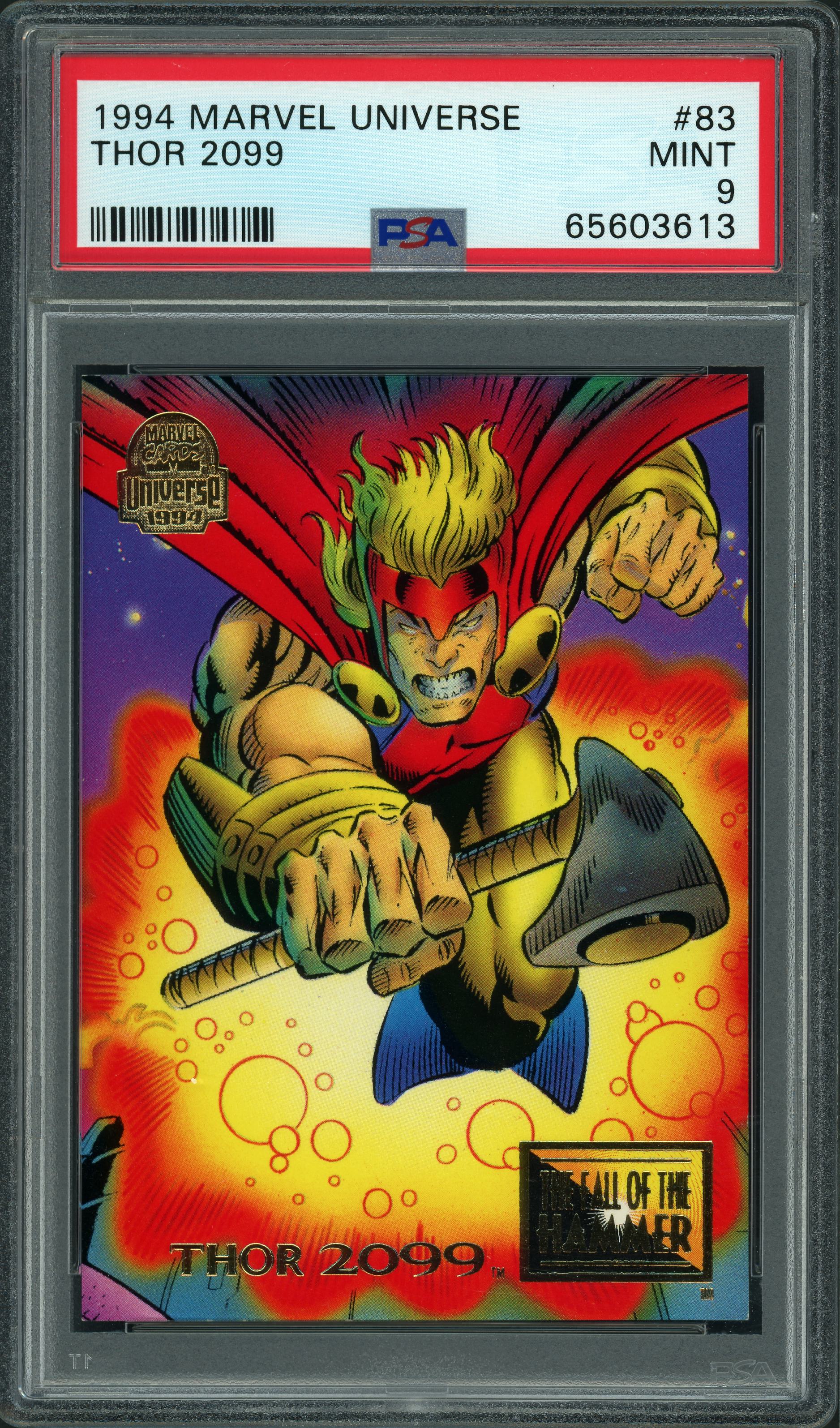 1993 Marvel Universe #83 Thor 2099 PSA 9