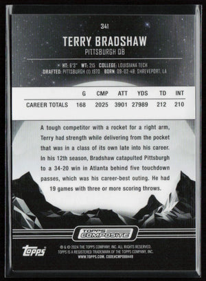 2023-24 Topps Composite #341 Terry Bradshaw Midnight