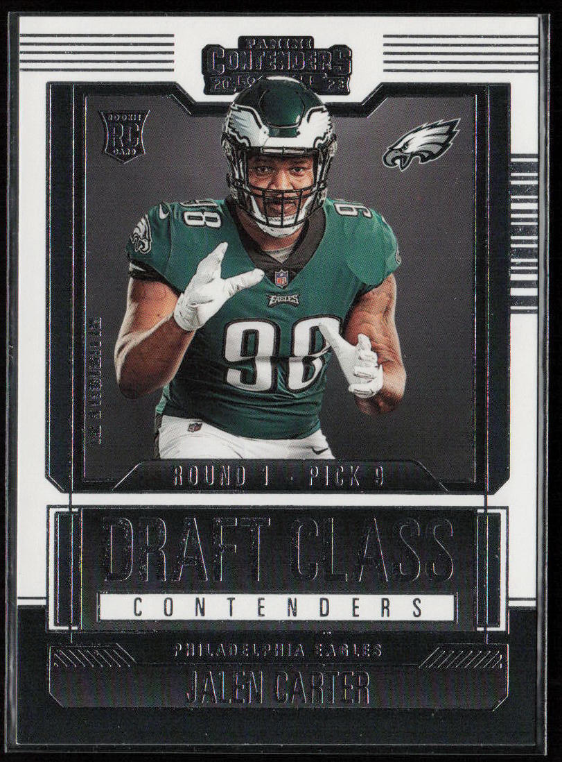 2023 Panini Contenders #11 Jalen Carter Draft Class Contenders Red