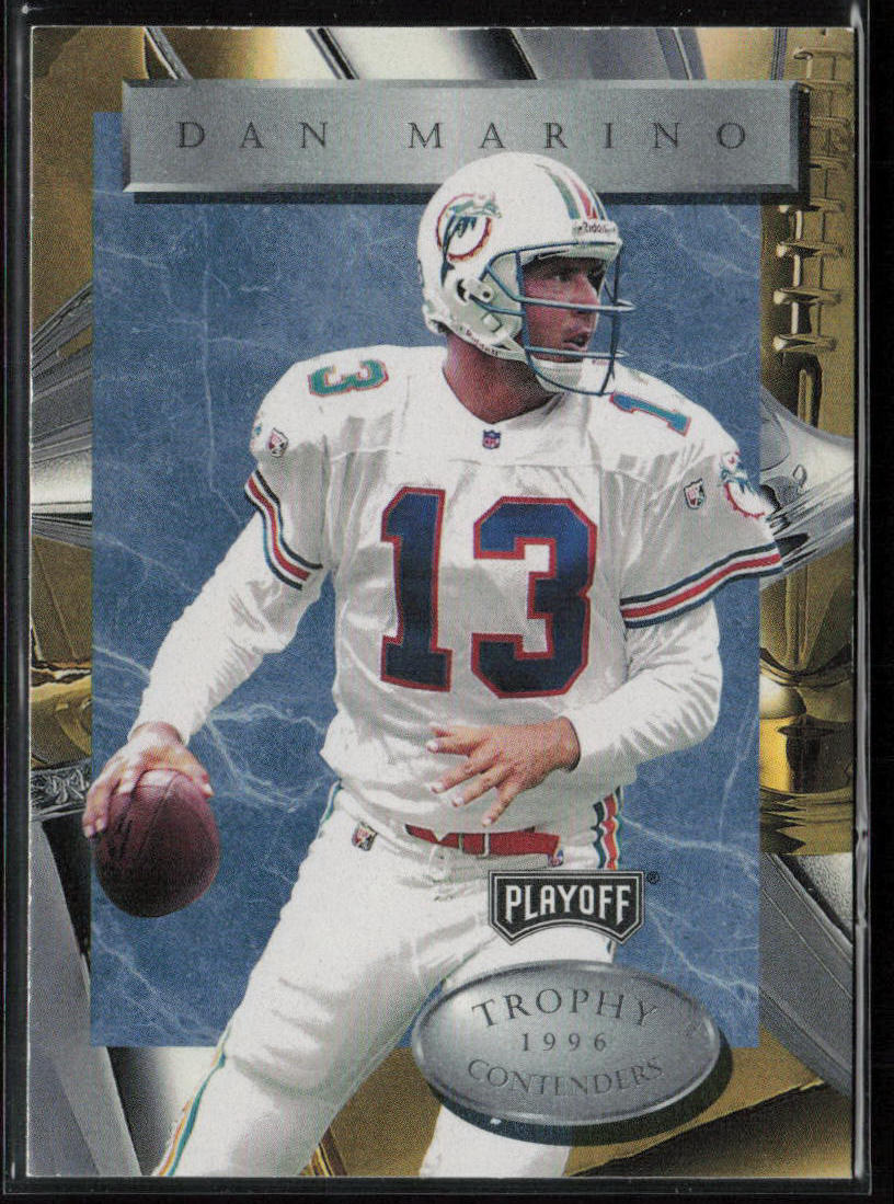 1996 Playoff Trophy Contenders #3 Dan Marino