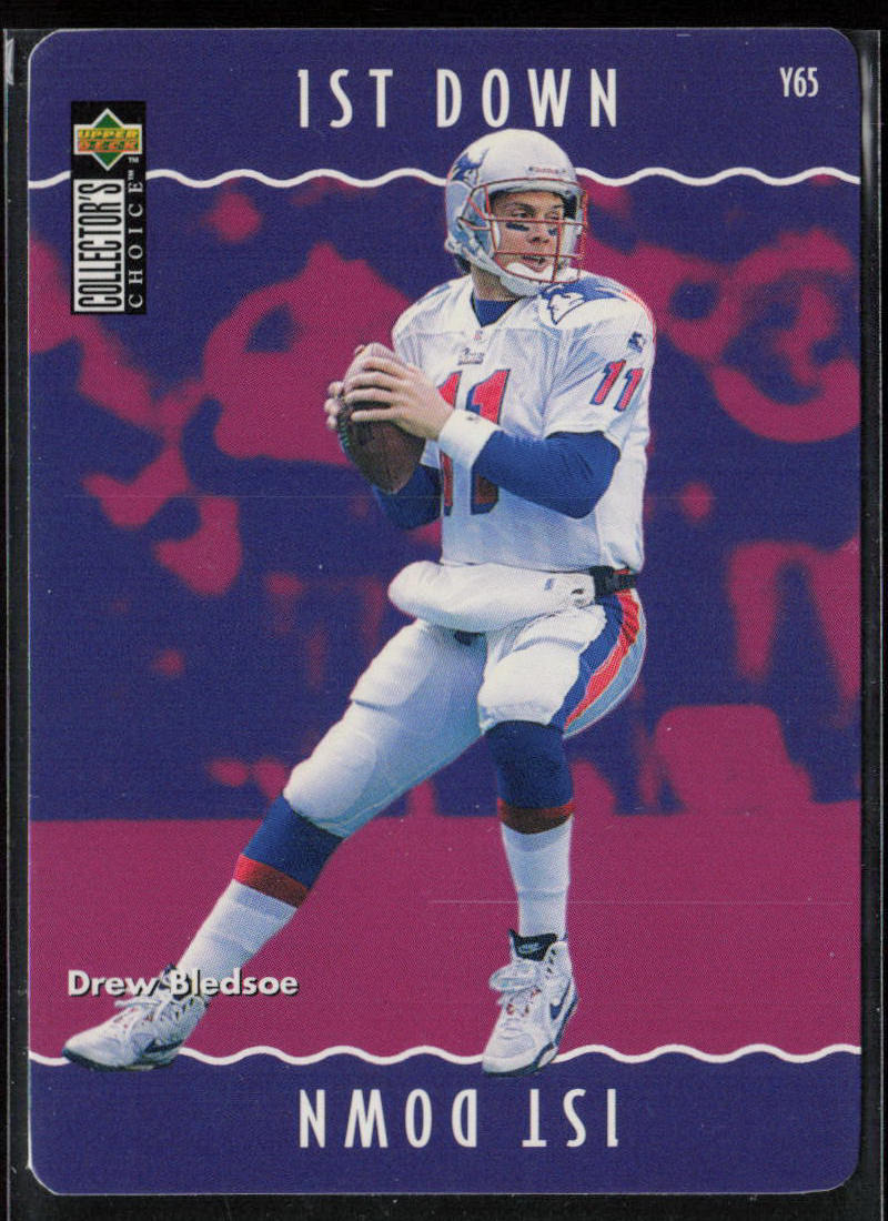 1996 Collector's Choice Update #Y20 Drew Bledsoe You Make The Play