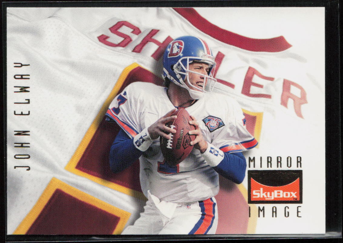 1995 SkyBox Premium #154 John Elway / Heath Shuler