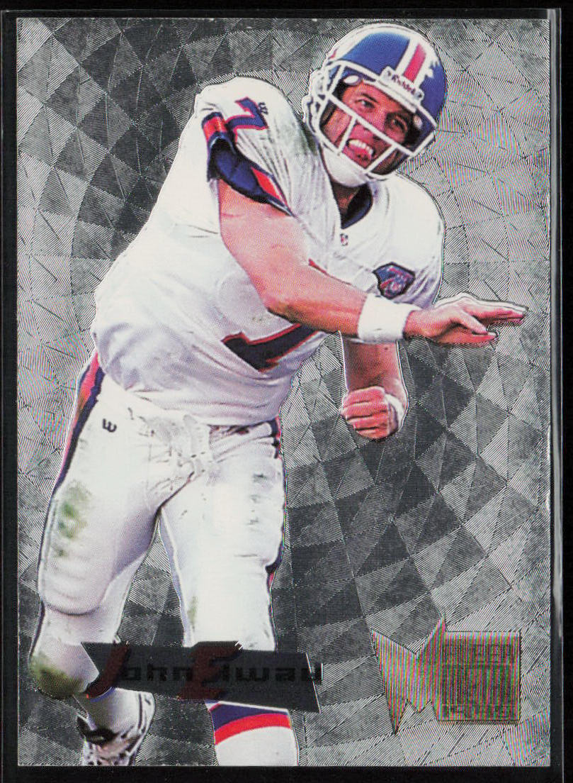 1995 Fleer Metal #13 John Elway Silver Flashers