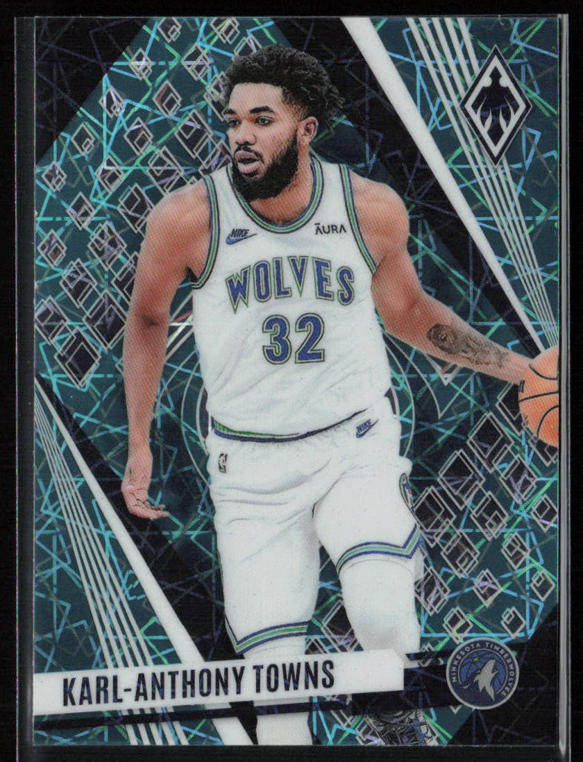 2023-24 Phoenix Basketball #165 Karl Anthony-Towns Teal Velocity