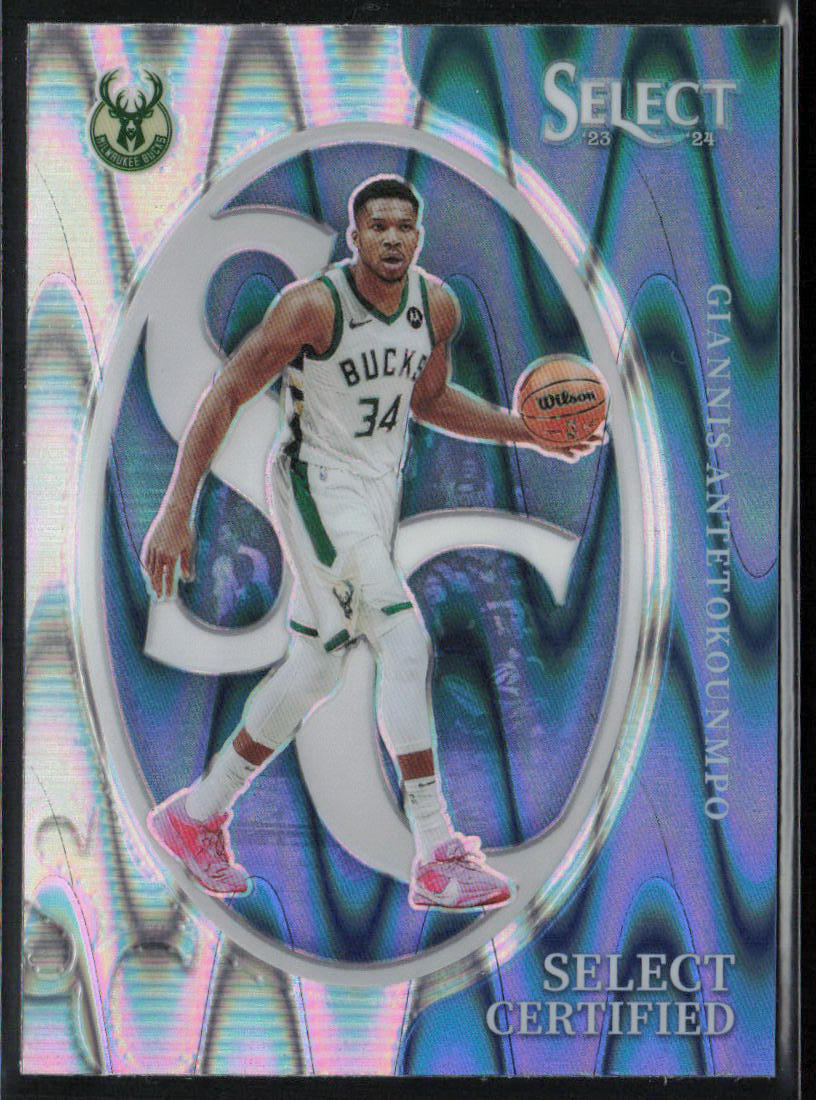 2023-24 Select #13 Giannis Antetokounmpo Tectonic Select Certified