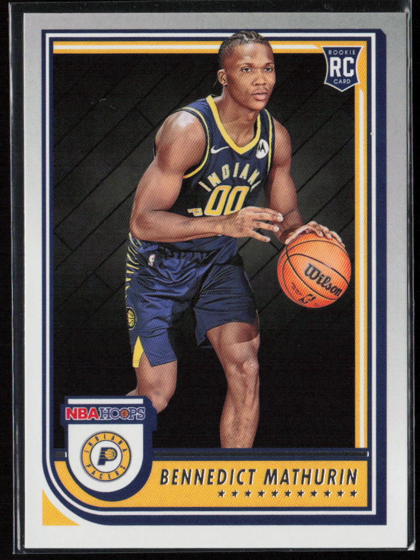 2022-23 Hoops #236 Bennedict Mathurin #236