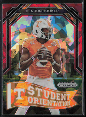 2023 Panini Prizm Draft Picks #SO-5 Hendon Hooker Student Orientation Red Ice