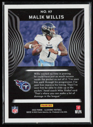 2022 Panini Illusions #97 Malik Willis Retail