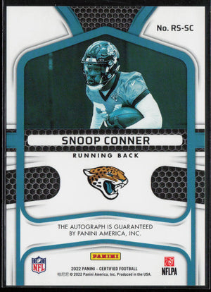 2022 Certified #RS-SC Snoop Conner Signatures /99