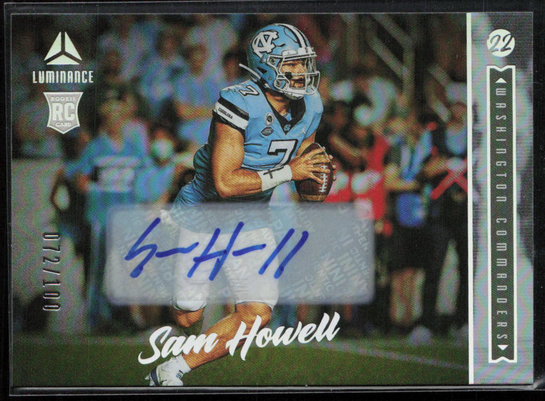 Luminance #177 Sam Howell /100 Auto