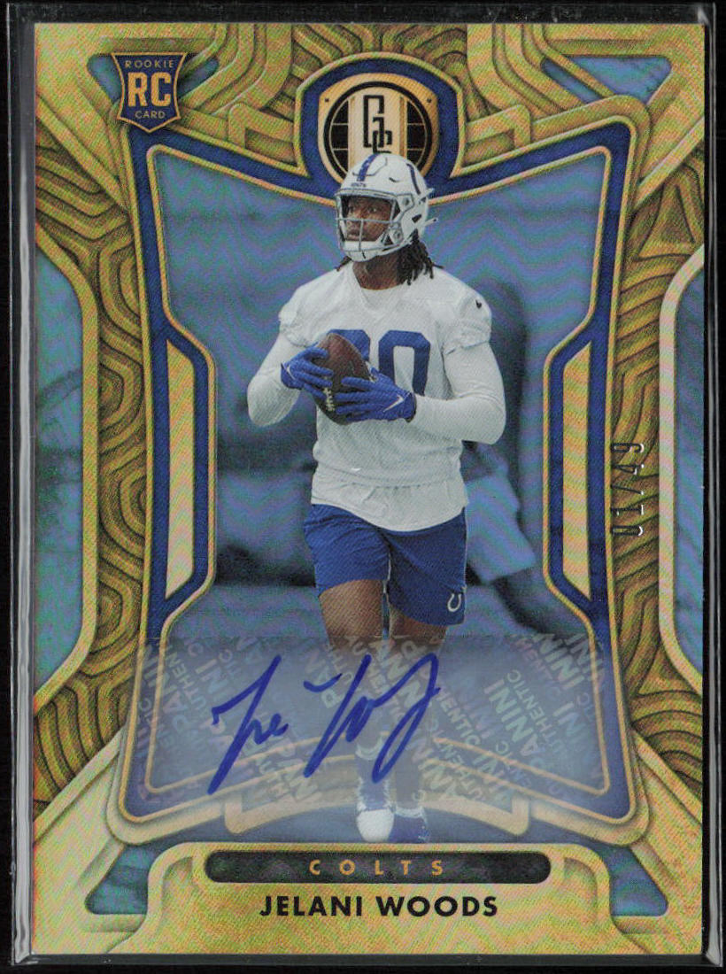 Gold Standard #192 Jelani Woods /49 Auto