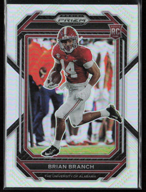 2023 Panini Prizm Draft Picks #166 Brian Branch #166 Silver