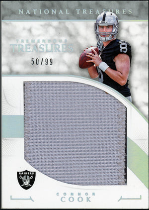 National Treasures #TTR-CO Connor Cook Player Worn