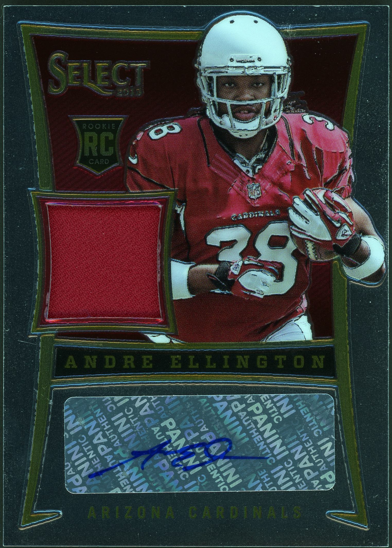 Select #156 Andre Ellington RPA /499