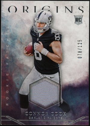 Origins #RP-CC2 Connor Cook Rookie Patch /125