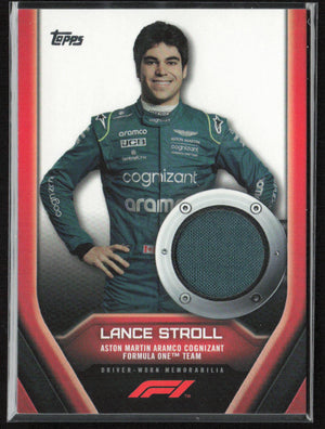 F-1 #F1RL-LS Lance Stroll Driver Worn Patch