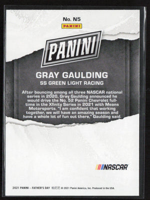 2021 Panini Father's Day #N5 Gray Gaulding