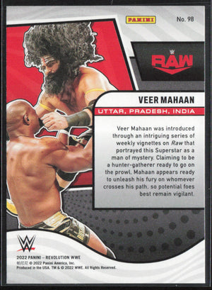 2022 Panini Revolution WWE #98 Veer Mahaan