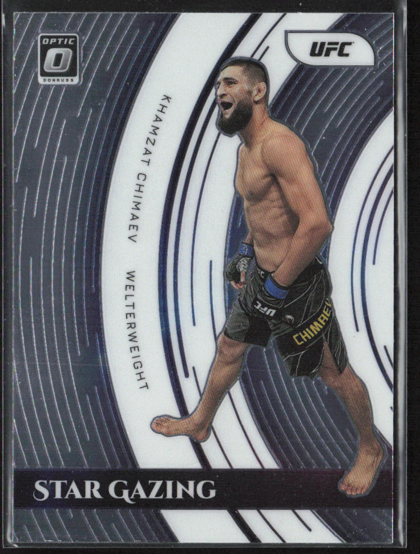 2022 Donruss Optic UFC #8 Khamzat Chimaev Star Gazing