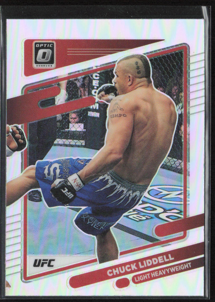 2022 Donruss Optic UFC #17 Chuck Lidell Holo