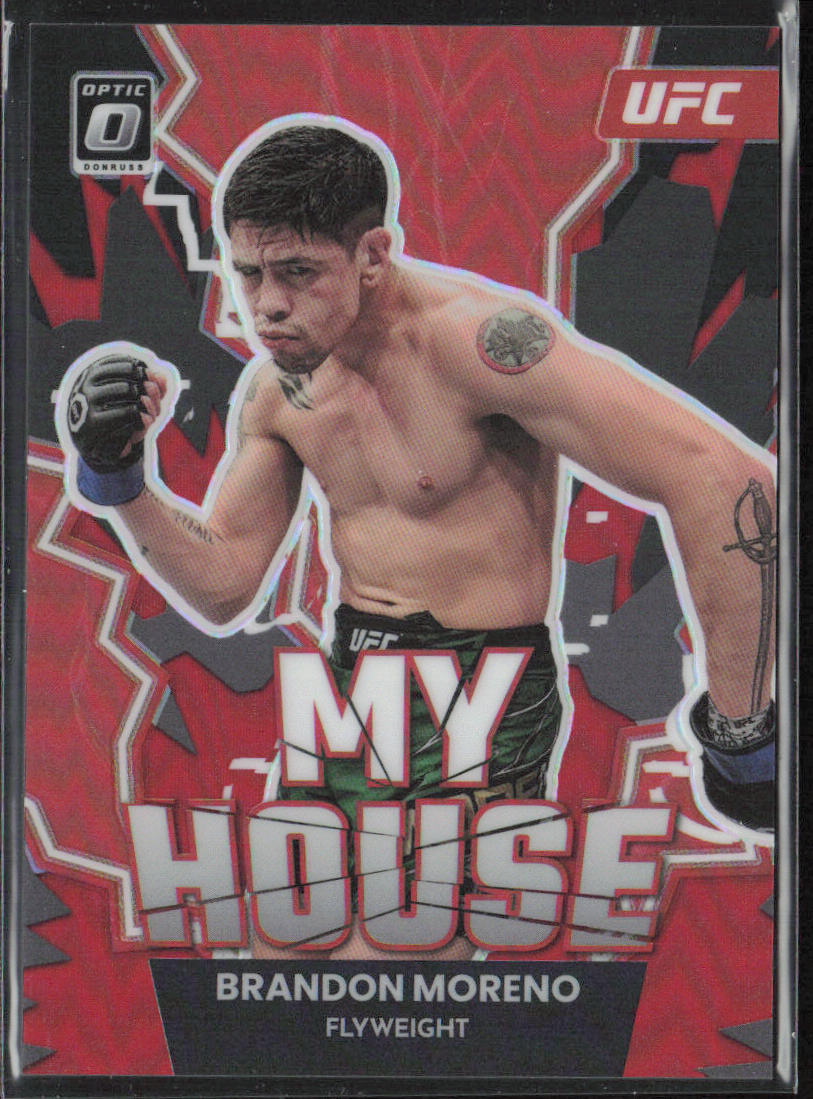 2023 Donruss Optic UFC #1 Brandon Moreno My House