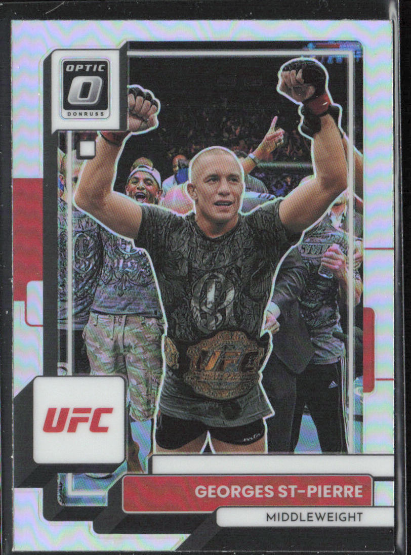 2023 Donruss Optic UFC #50 Georges St-Pierre Holo