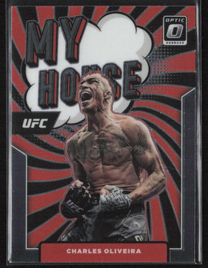 2022 Donruss Optic UFC #16 Charles Oliveira My House