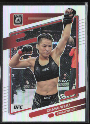 2022 Donruss Optic UFC #100 Zhang Weili Holo