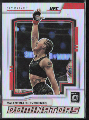 2022 Donruss Optic UFC #3 Valentina Shevchenko Holo Dominators