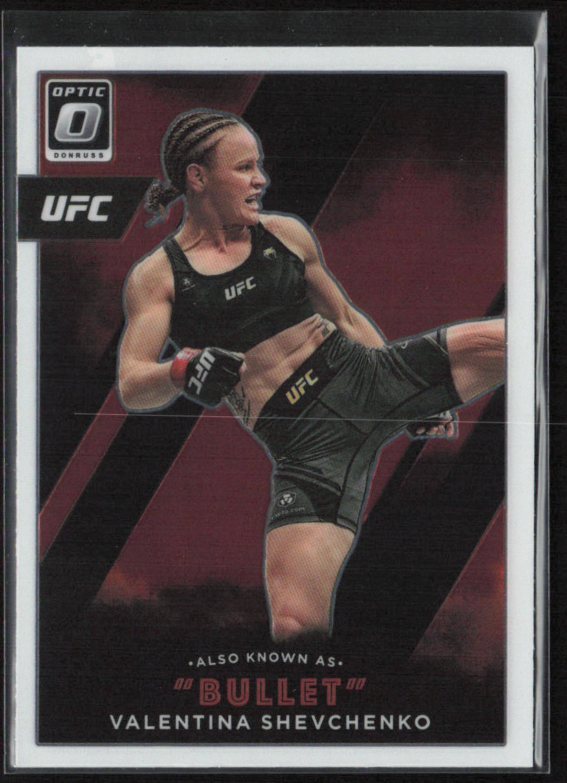 2022 Donruss Optic UFC #25 Valentina Shevchenko Also Known As