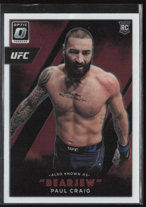 2022 Donruss Optic UFC #11 Paul Craig Also Known As