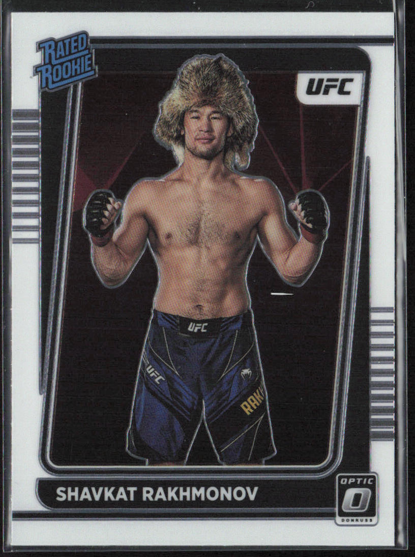 2022 Donruss Optic UFC #115 Shavkat Rakhmonov