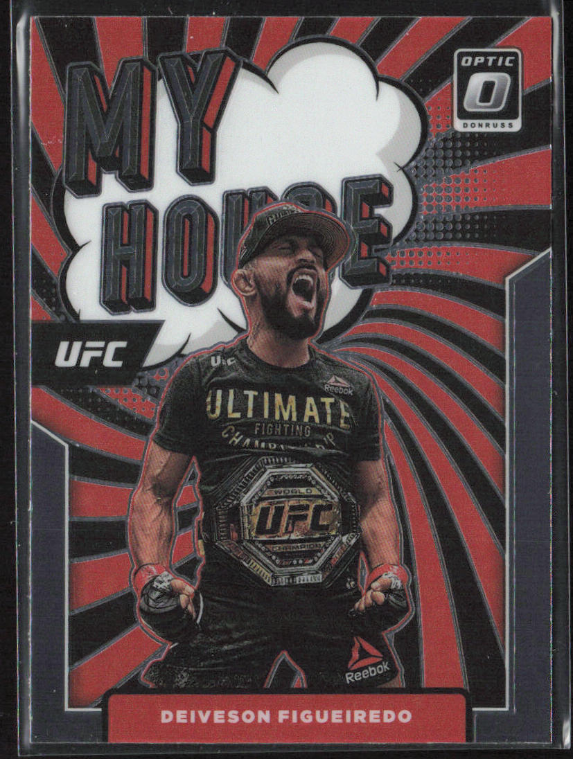 2022 Donruss Optic UFC #12 Deiveson Figueiredo My House