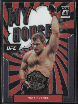 2022 Donruss Optic UFC #7 Matt Hughes My House