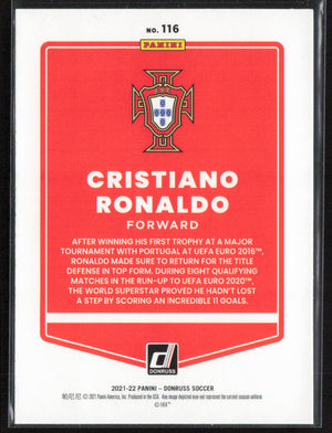 2021-22 Donruss #116 Cristiano Ronaldo