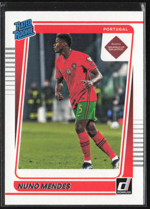 2021-22 Donruss #192 Nuno Mendes