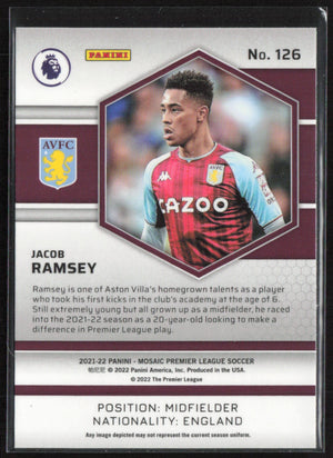 2021-22 Panini Mosaic Premier League #126 Jacob Ramsey