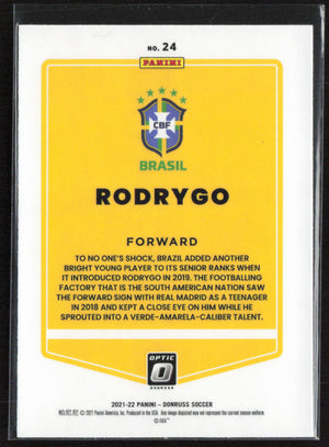 2021-22 Donruss #24 Rodrygo Optic