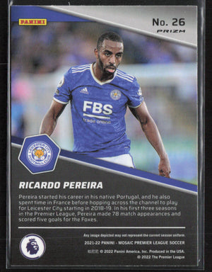 2021-22 Panini Mosaic Road to FIFA World Cup #26 Ricardo Periera