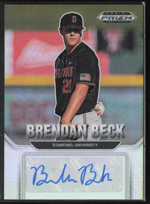 Prizm #AU-BB Brendan Beck Auto