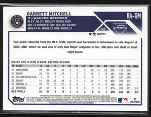 Topps Chrome #Ra-GM Garrett Mitchell