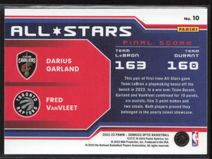 2022-23 Donruss Optic #10 Darius Garland / Fred VanVleet All-Stars