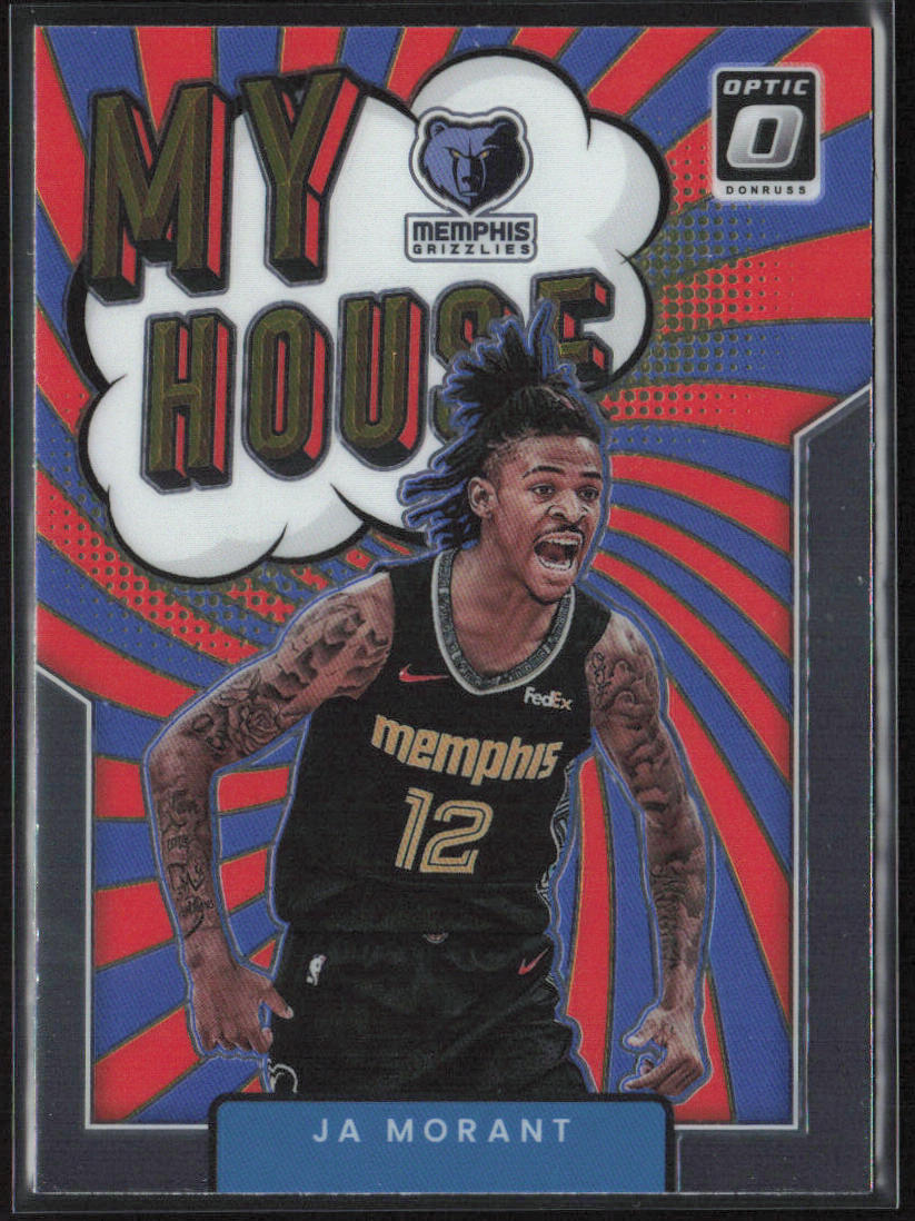 2021-22 Donruss Optic #12 Ja Morant My House