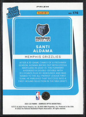 2021-22 Donruss Optic #176 santi Aldama